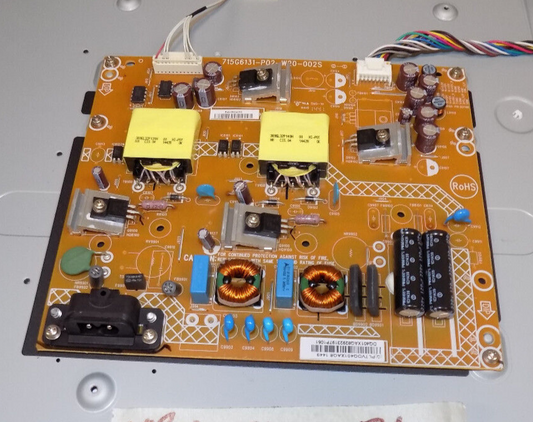 Vizio TV E420-B1 Power Board 715G6131-P02-W20-002S ADTVE3010AB8 PLTVDQ401XAQ8