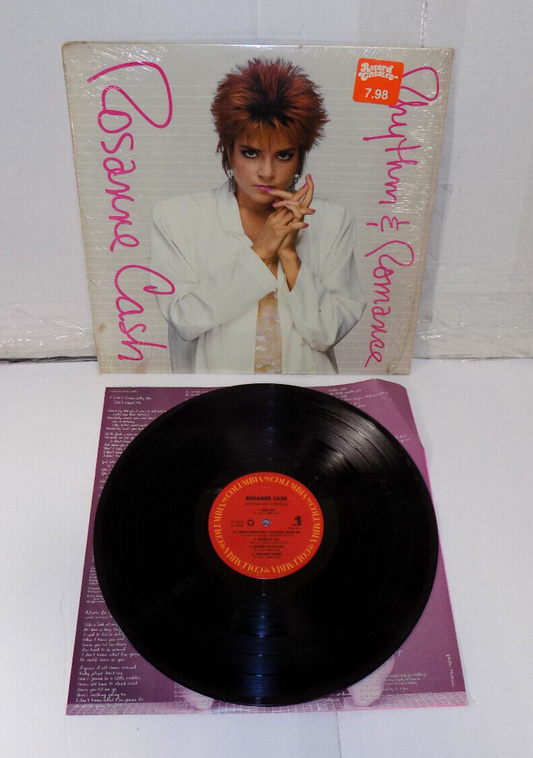 Rosanne Cash – Rhythm & Romance - Vinyl LP Excellent 1985 Columbia FC 39463