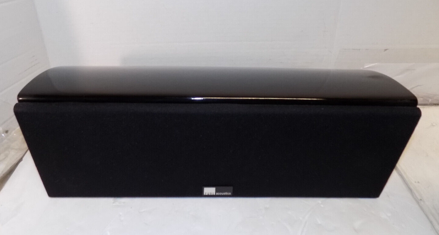 Pure Acoustics Noble II C Dual 4" 2-Way MTM Center Channel Speaker Black