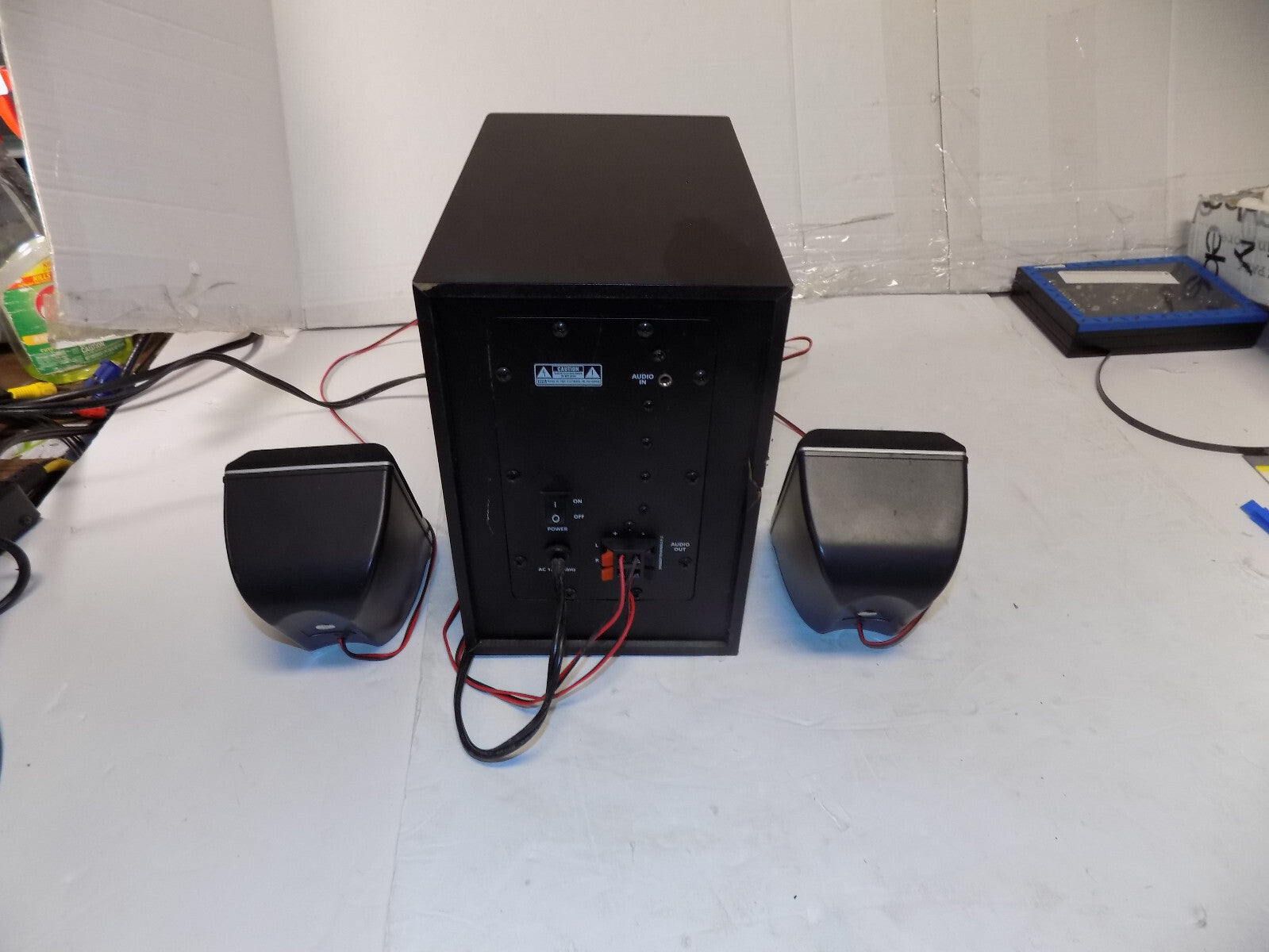 Altec Lansing BX3 Computer Speakers Subwoofer + 2 Speakers