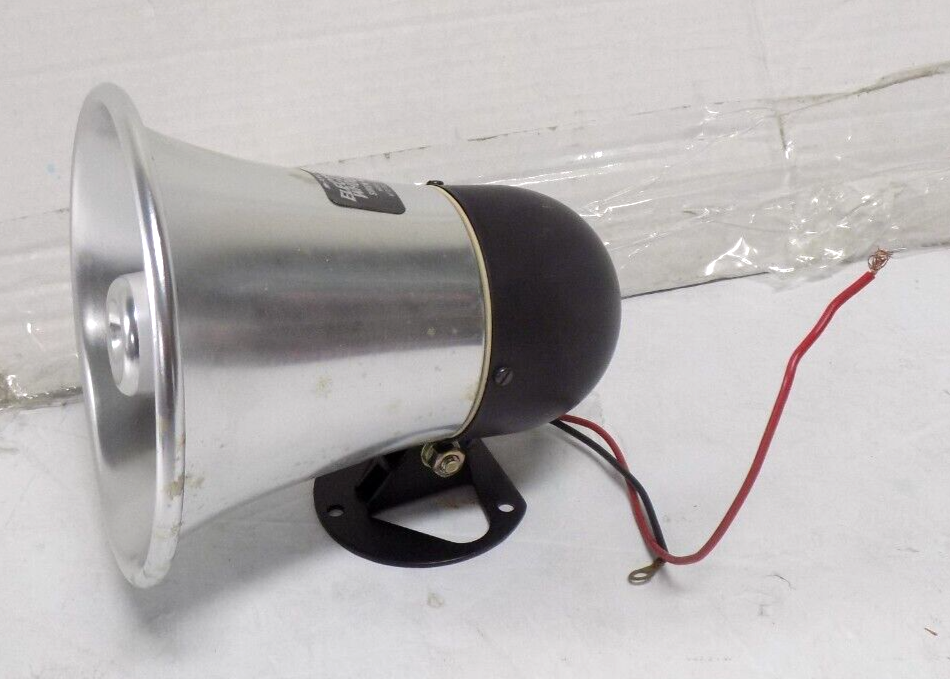 Archer Electronic Whooper Siren Alarm 275-488 12 V 3/4 AMPS Untested