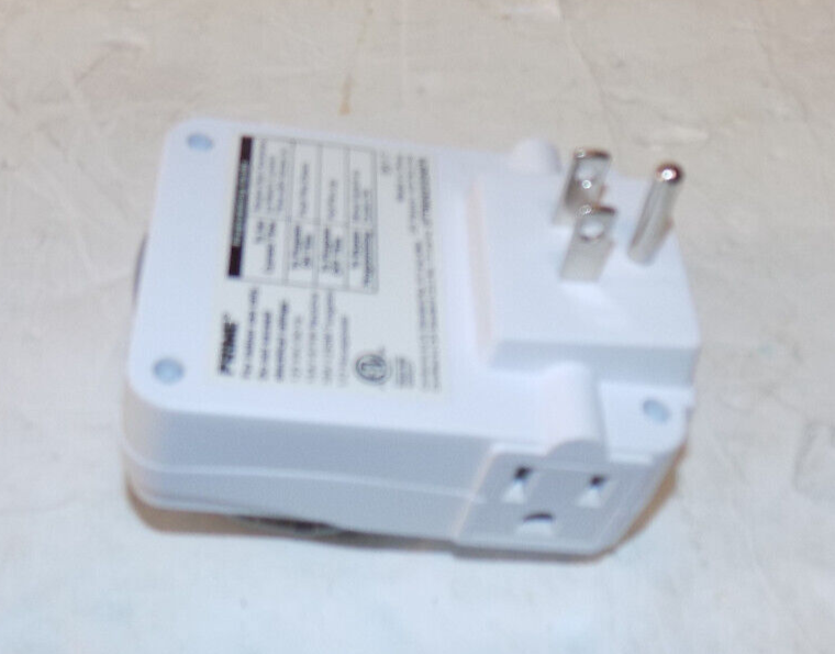Prime 24-Hour Indoor Timer Electrical Plug In with 2 Outlets #UTTNI2423/224879