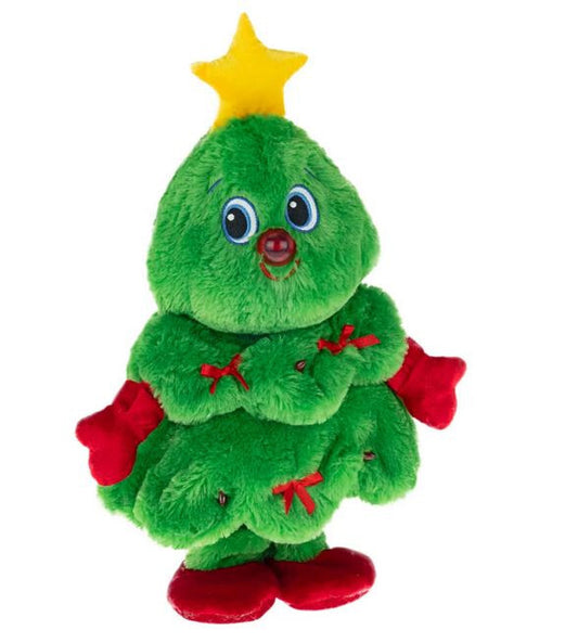 Winter Wonder Lane 15" Animated Singing Christmas Tree Plush Holiday Decor