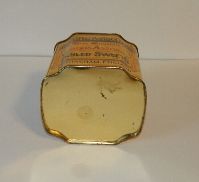 Vintage Mr. Dinwoodie's Boiled Sweets Olde English Candy Tin 5" England