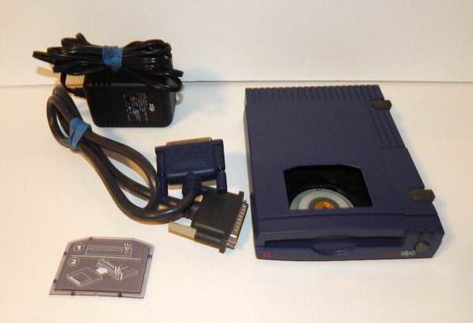 Iomega ZIP 100 External Parallel Port Zip Drive Parallel and Power Cord Included