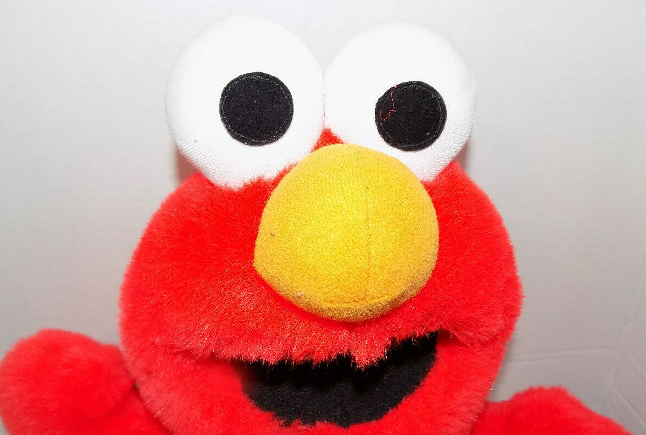 Sesame Street Toss & Tickle Me Elmo Talking 18" Plush Doll 1997 Tyco