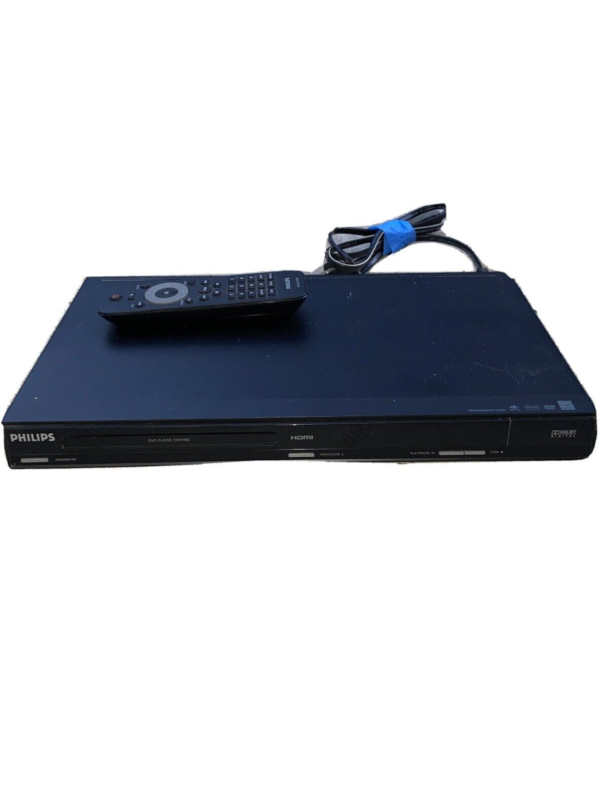 Philips DVP3982/F7 DVD Player HDMI Connection 1080p with Remote Control