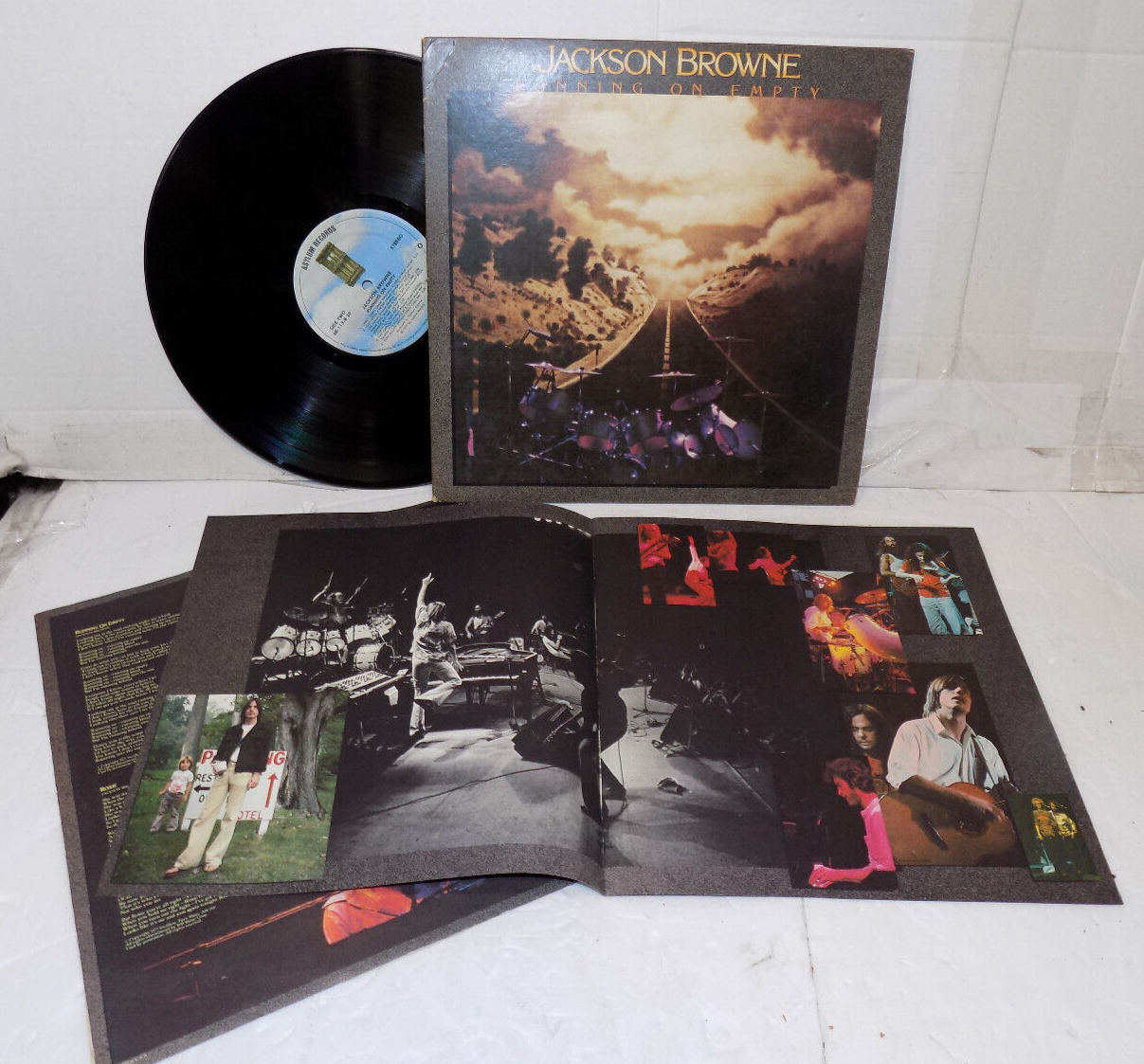 Jackson Browne Running On Empty Vinyl LP 6E-113 1977 Elektra/Asylum Records