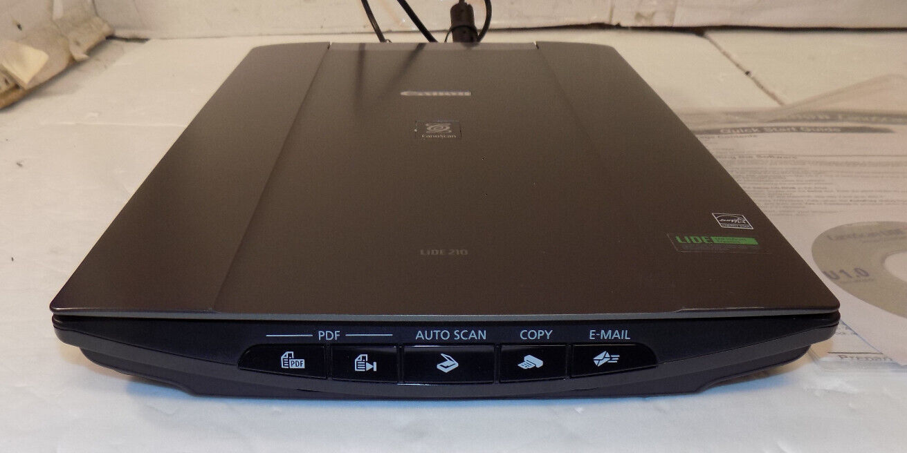 Canon CanoScan LiDE 210 High Speed Color Image Flatbed USB Scanner