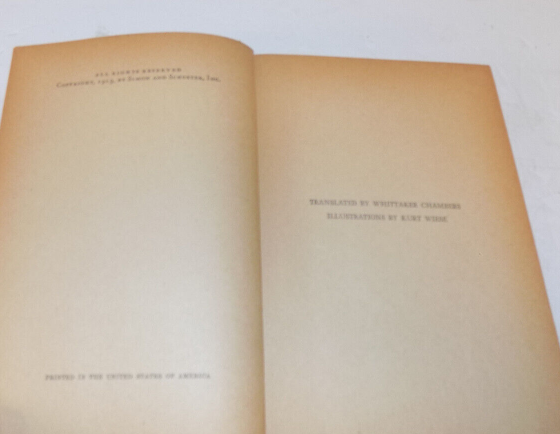Bambi By Felix Salten Hardcover Book 1929 Publication Grosset & Dunlop