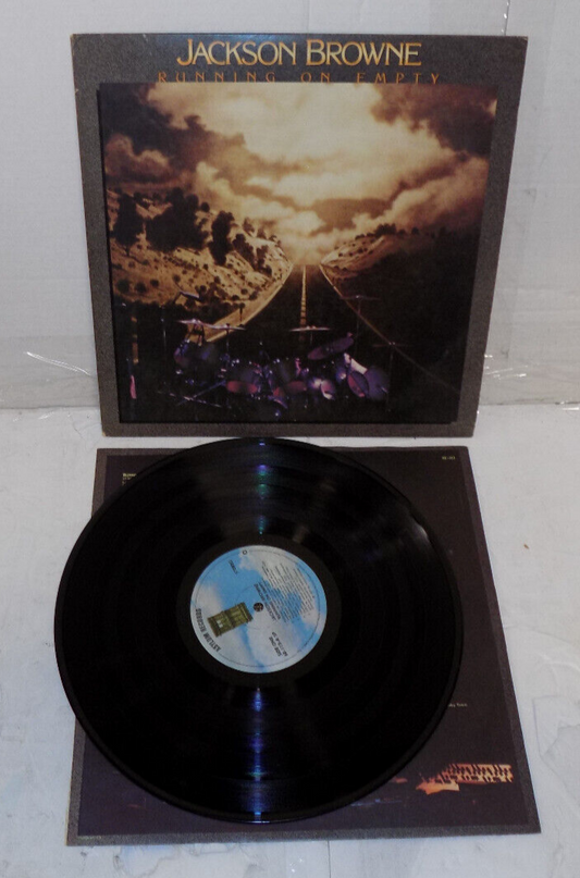 Jackson Browne Running On Empty Vinyl LP 6E-113 1977 Elektra/Asylum Records