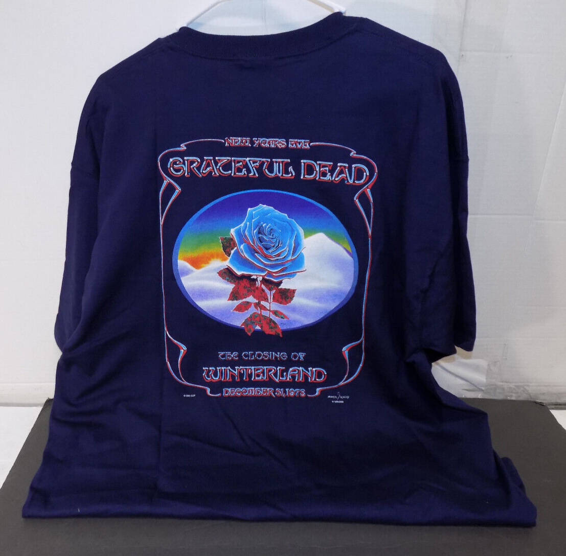 Vtg 2003 Grateful Dead The Closing of Winterland 1978 Reproduction Size XL