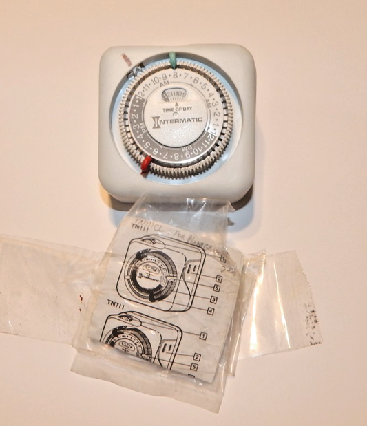 Intermatic Time-All Model TN 111 Indoor Timer with Manual