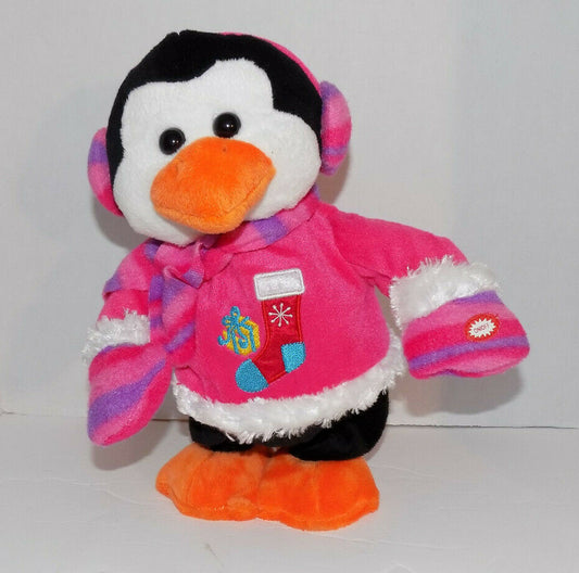Kid Of America 2009 Animated Christmas Penguin Sings Deck The Halls