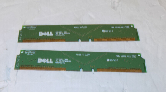 Lot Of 2 DELL Memory Terminators PWB 9578D REV A02