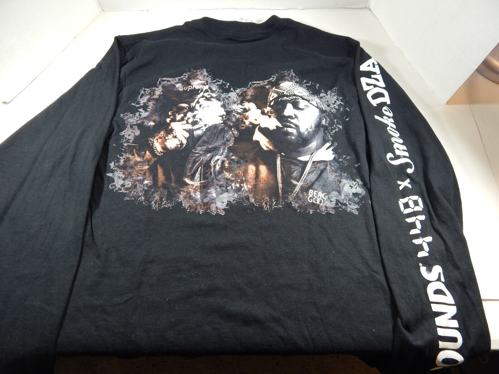 Two Packs Pounds 448 X Smoke DZA Long Sleeve Shirt Size Small Gildan Hammer