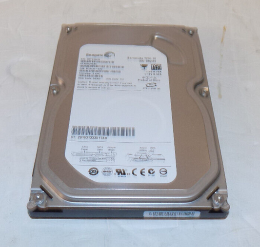 Seagate Barracuda 7200.10 250GB Internal Hard Drive 7200RPM 3.5" ST3250310AS
