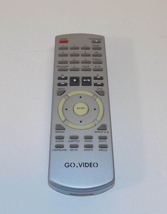 Genuine Go Video Remote Control For DVP850 DVD Player
