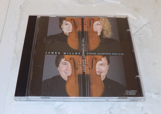 James Willey String Quartets Nos. 3, 7 & 8 CD Esterhazy Quartet 2011 Albany