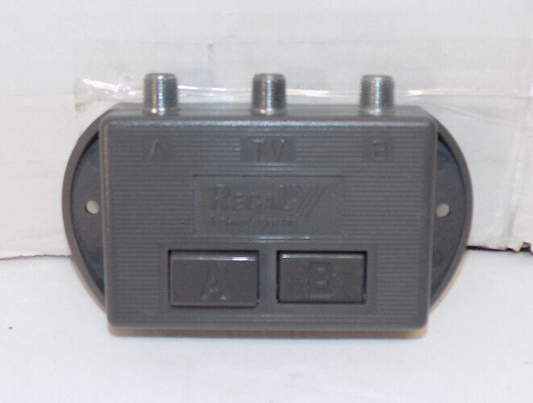 Regal Technologies RABS-10 Switch FOR TV A / B Switch Coax Cable Antenna