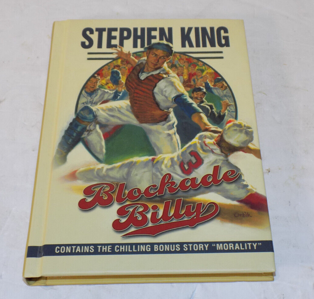 Blockade Billy 2010 Stephen King Hardcover Book First Edition 1st Print Scribner