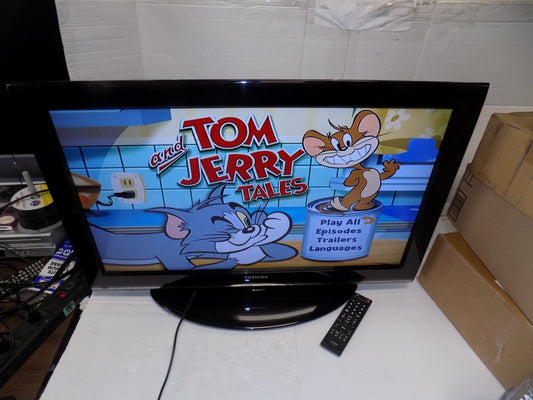 Toshiba 32C100U 32 Inch LED-LCD HDTV Flatscreen TV 720p with Remote PC Input