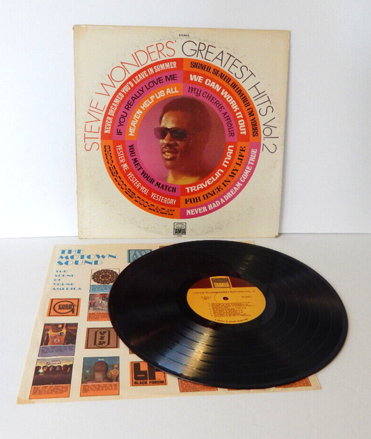Stevie Wonder Stevie Wonder's Greatest Hits Vol. 2 Vnyl LP Record VG+