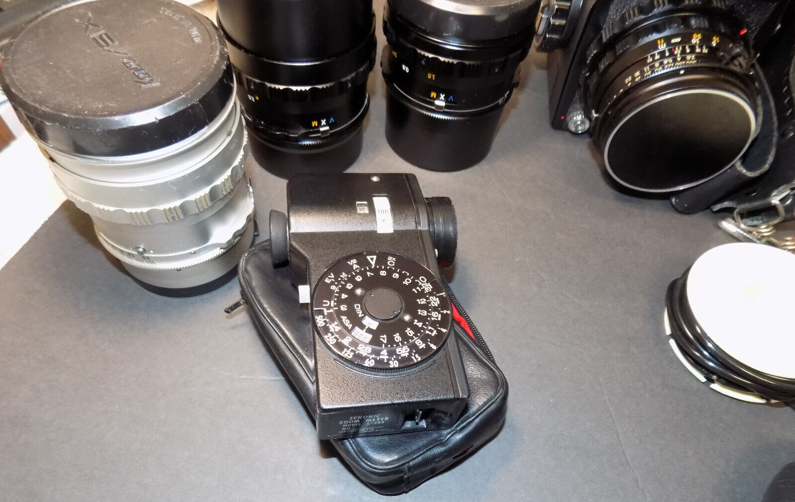 Kowa Super 66 Kowa Six 120 Film SLR Cameras w/ Lenses Bag and Accessories