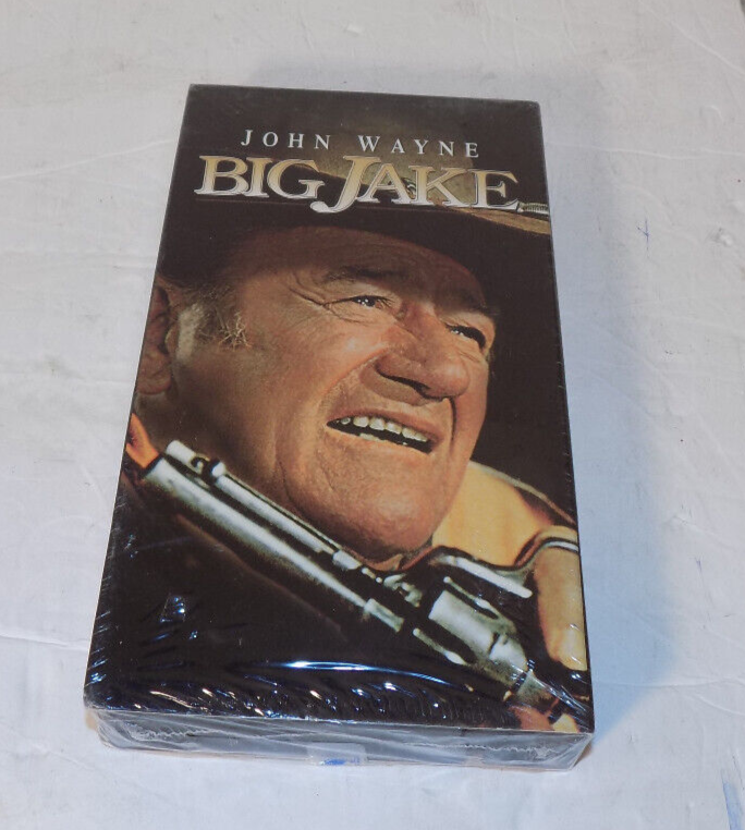 Big Jake John Wayne Maureen O'Hara VHS Tape Paramount 2000 New Sealed