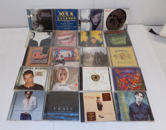 Mixed Lot of 20 CDs Rock Pop Soft Rock Various Artists