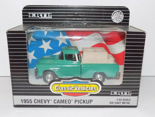 ERTL Classic Vehicles 1955 Chevrolet Cameo Pickup Truck 1:43 Diecast