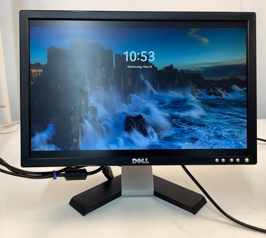 Dell E228WFPc 22" Computer Monitor with Stand, VGA & Power Cords
