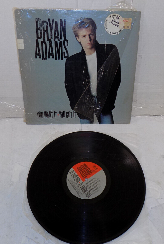 Bryan Adams You Want It You Got It Vinyl LP Record 1981 A&M SP-4864 VG