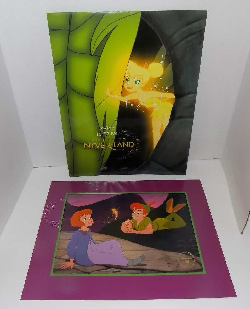 Walt Disney Peter Pan Return To Neverland Lithograph Print 2002
