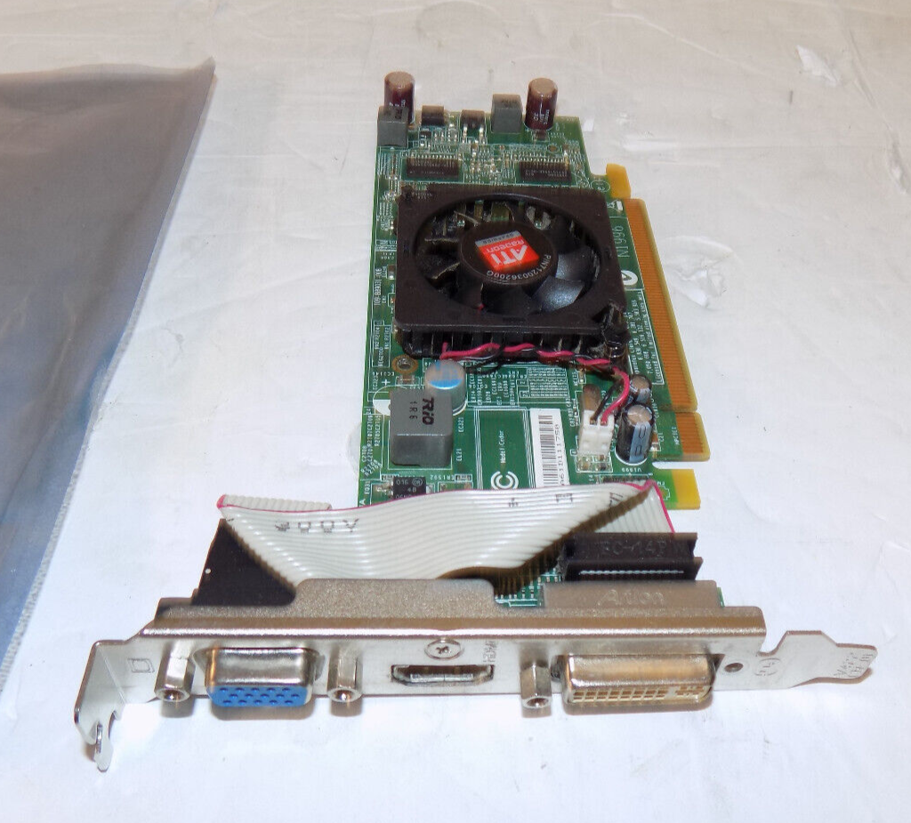 ATI Radeon Low Profile Video Card CN-0KP8GM-69702-062-5850-A01 1GB DDR3