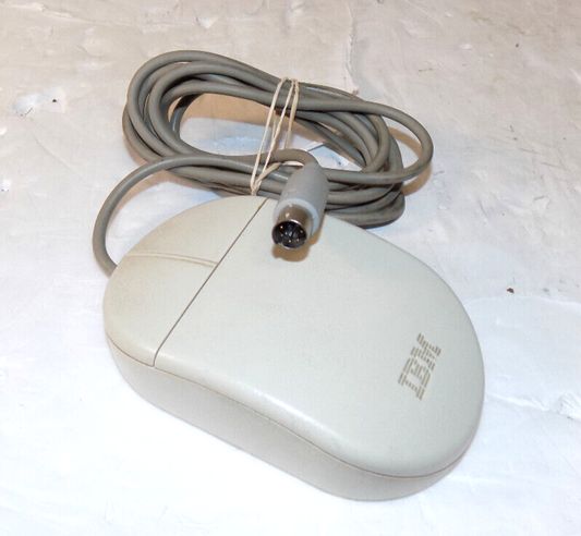 IBM 13H6690 PS/2 Classic Roller Ball Mouse 6 Pin Plug