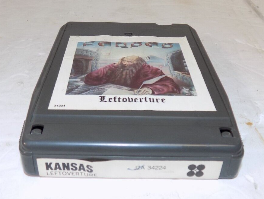 Kansas Leftoverture 8 Track Tape Kirshner Records