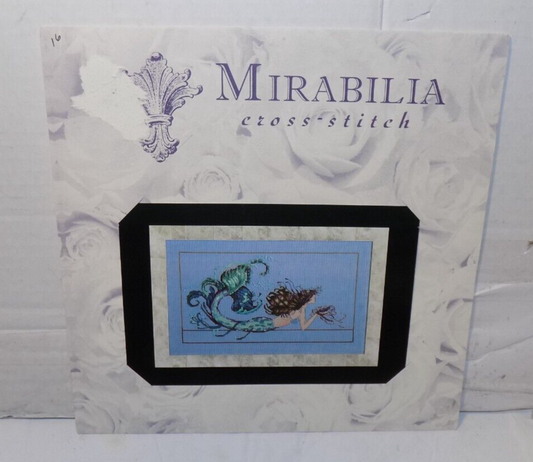 Nora Corbett Mermaid Undine MD-134 Cross Stitch Pattern Mirabilia Design Wichelt