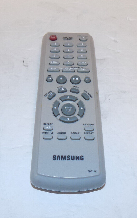 Samsung DVD Remote Control Model 00011K IR tested