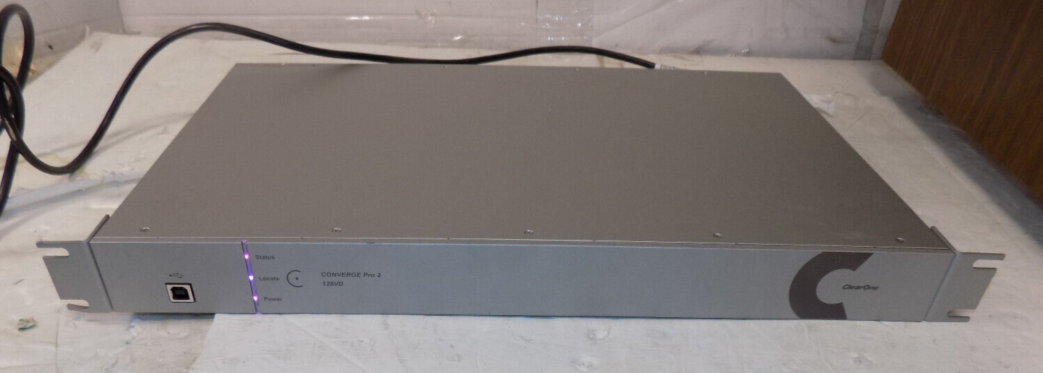 ClearOne CONVERGE Pro 2 128VD 910-3200-003D Professional Audio DSP Platform