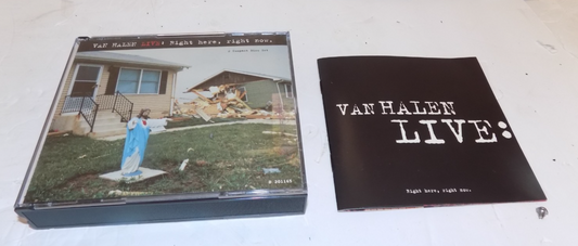 Van Halen Live Right Here Right Now 2 CD Set with Booklet