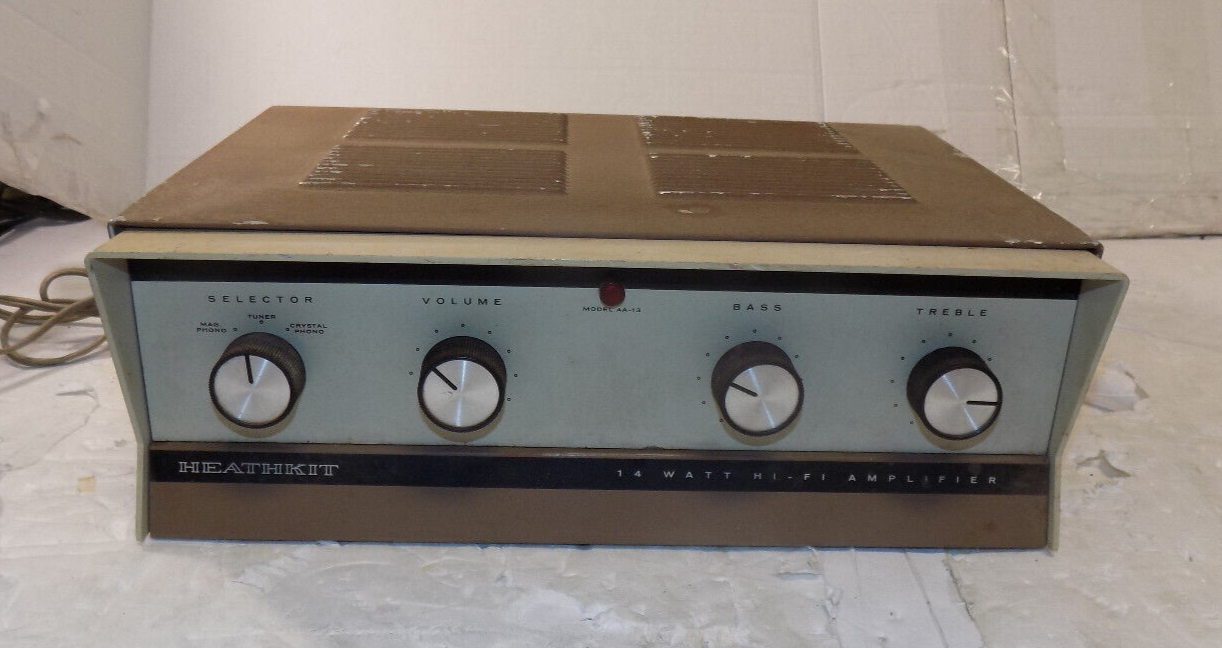 Vintage Heathkit Tube Amplifier Hi Fi Amplifier AA-13