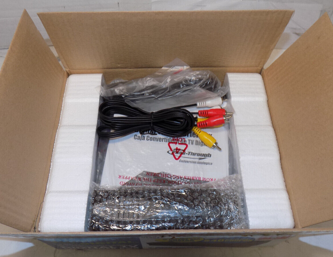 Apex Digital TV Converter Box Model DT502 New in Box