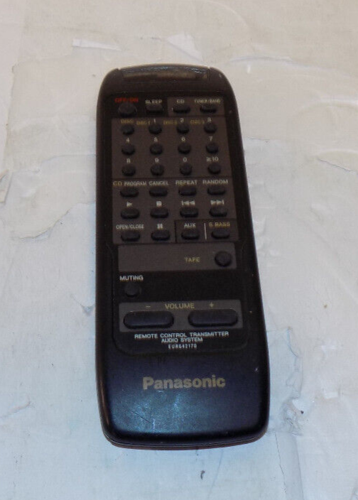 Genuine Panasonic Audio System Remote Model EUR642170 IR Tested