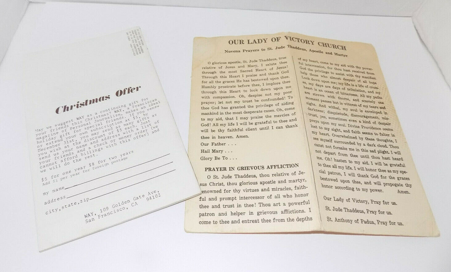 Way Of St. Francis December 1982 Booklet 47 Pages Catholic Press Association