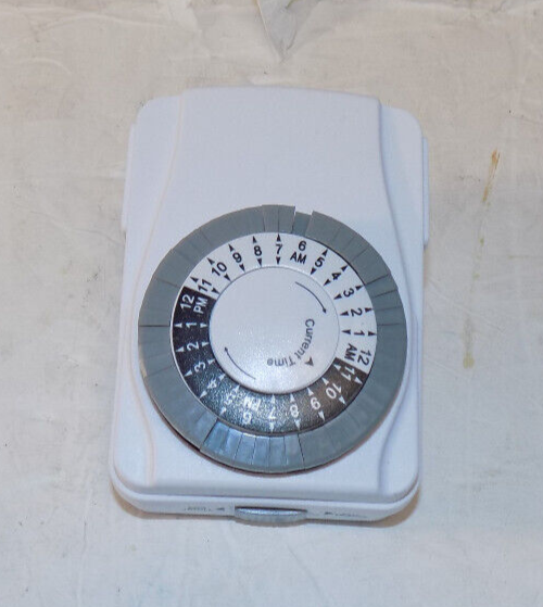 Prime 24-Hour Indoor Timer Electrical Plug In with 2 Outlets #UTTNI2423/224879