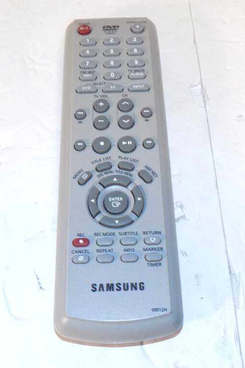 Samsung 00012H Remote Control IR Tested