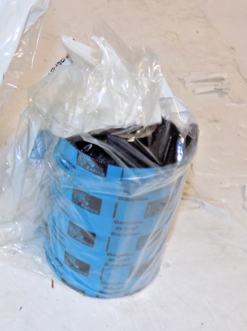 Zebra 110MM X 450M 5319 Performance Black Wax Ribbon 1 Rolls 05319BK11045 New