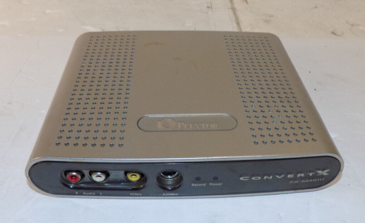 Plextor ConvertX Model PX-M401U USB Digital Video Converter Capture Recorder