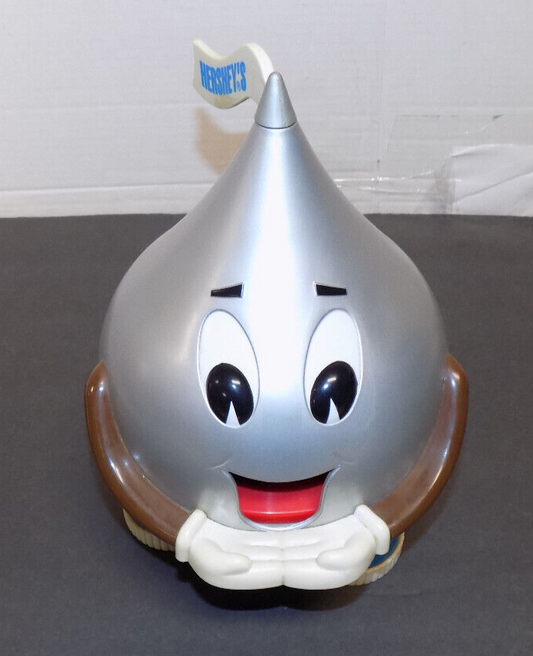 1995 Hershey's Kiss Rotating Candy Dispenser Hershey Candy Dish 10 Inches Tall